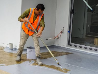 Resin flooring
