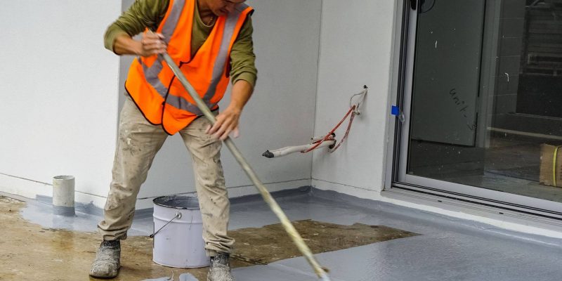 Resin flooring