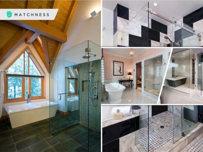 25 best elegant shower door and curtain you should try 5