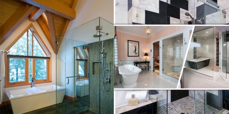 25 best elegant shower door and curtain you should try 5