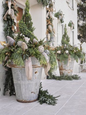 Holiday-porch-pot