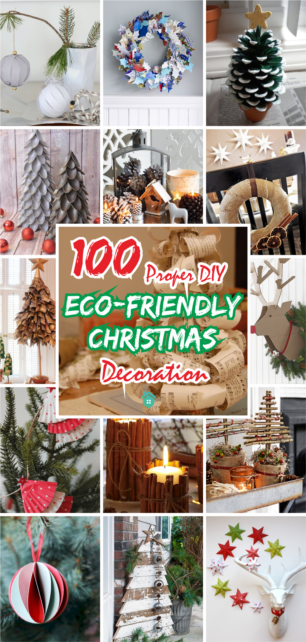 100 proper diy eco-friendly christmas decoration5