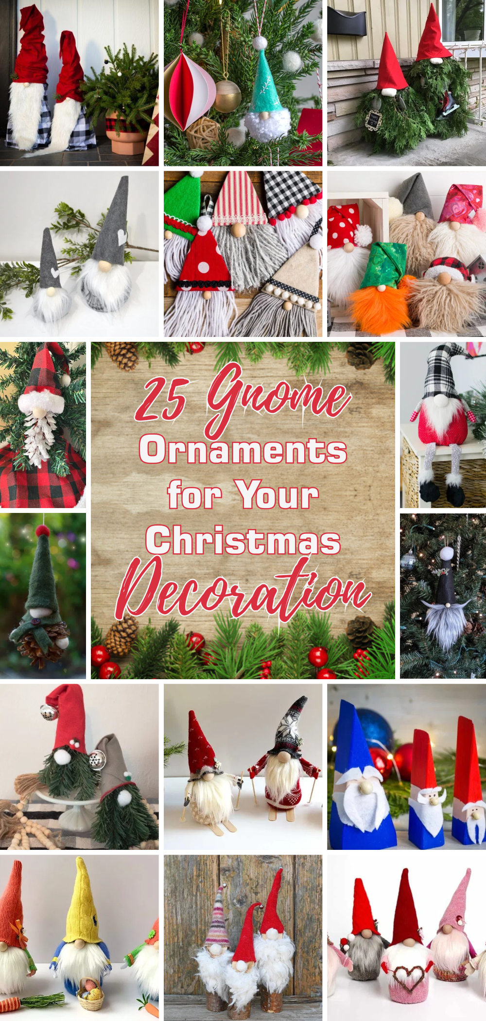 25 gnome ornaments for your christmas decoration 1