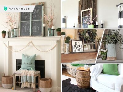 25 mantel designs to welcome spring season