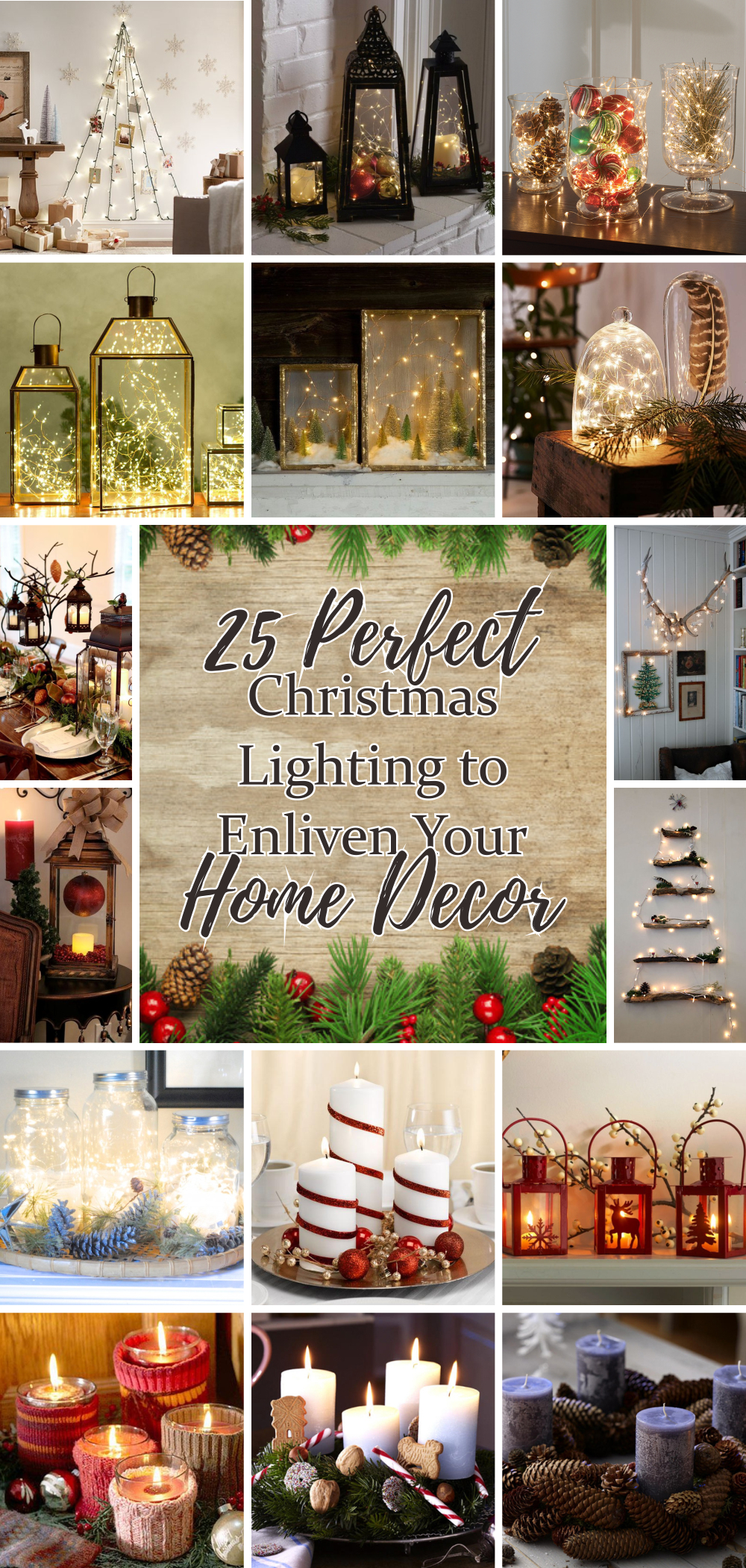 25 perfect christmas lighting to enliven your home decor 1