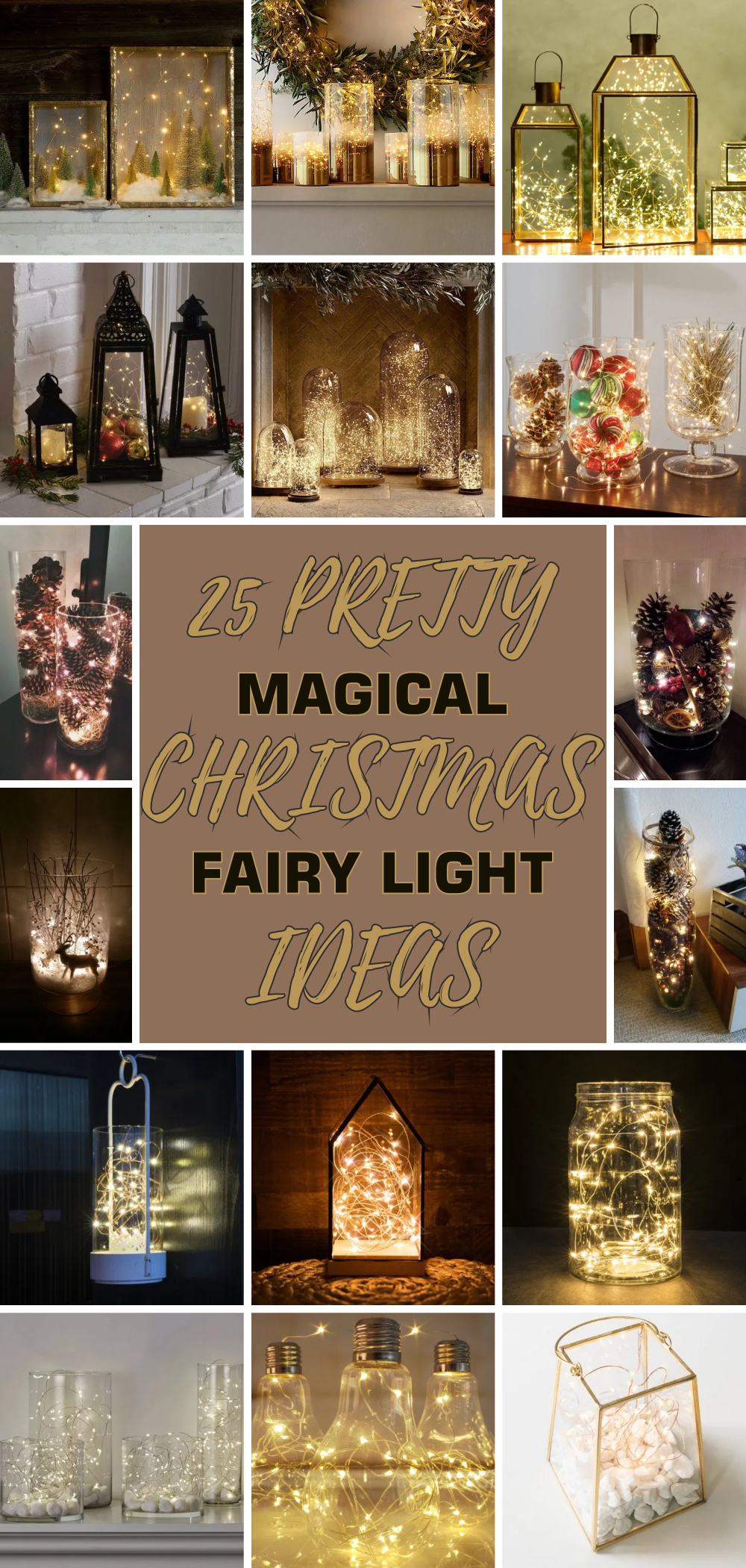 25 pretty magical christmas fairy light ideas 1