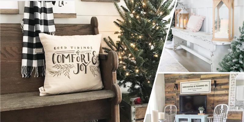 25 warm farmhouse winter home decoration fi