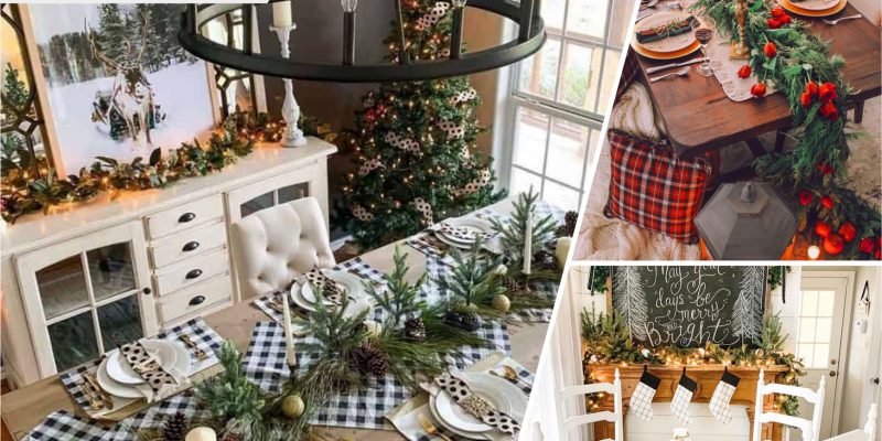 50 pretty christmas table setting for your family dinner