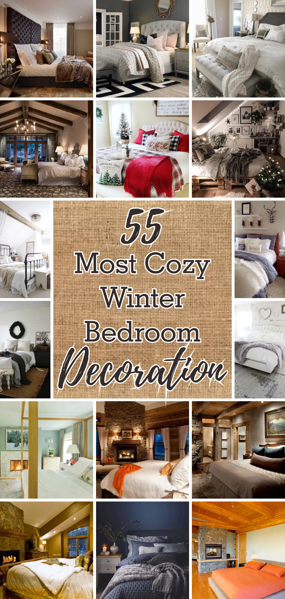 55 most cozy winter bedroom decoration 1