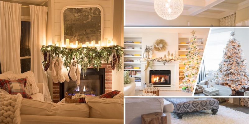 65 christmas living room with magical decoration