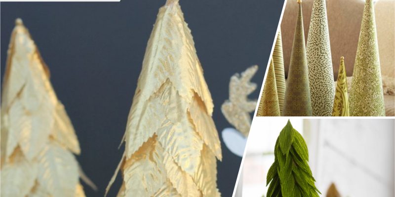 75 unique diy christmas cone tree ideas fi