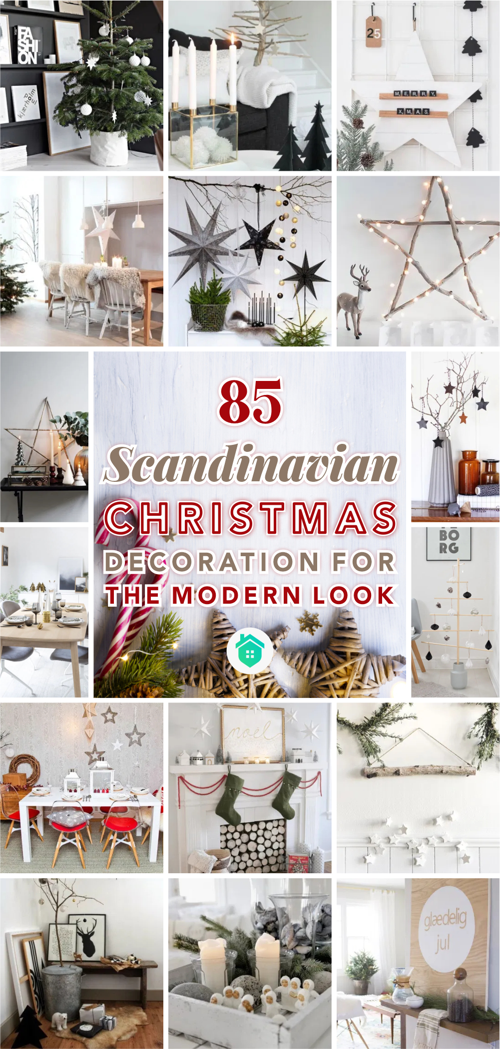 85 scandinavian christmas decoration for the modern look 1