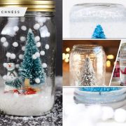 90 pretty mason jar snow globe for your winter ornament