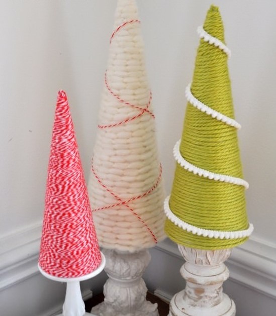 Diy-christmas-cone-trees-7