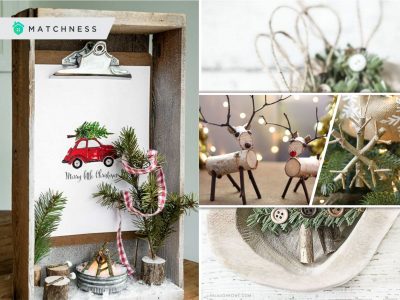 Diy twig ornaments for your farmhouse and rustic home decoration