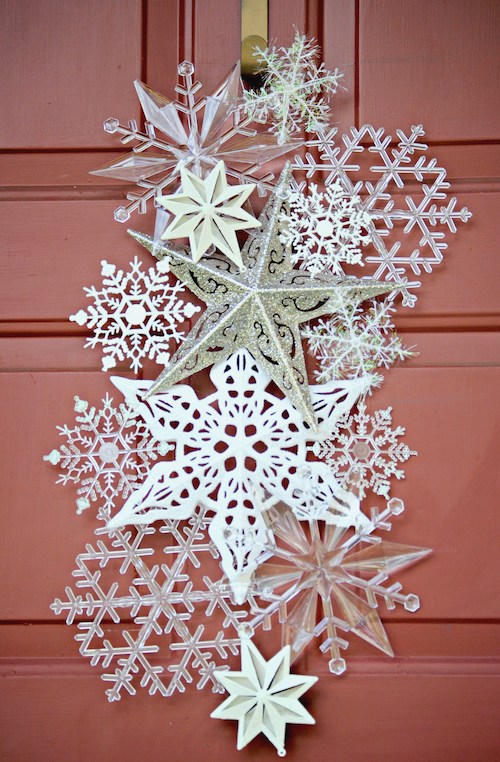 Dollar-store-snowflake-door-hanger-3
