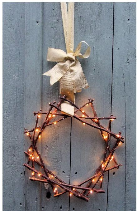 Fairy-light-twig-star-wreath