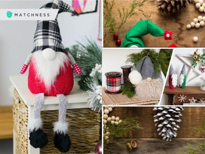 Gnome ornaments for your christmas decoration