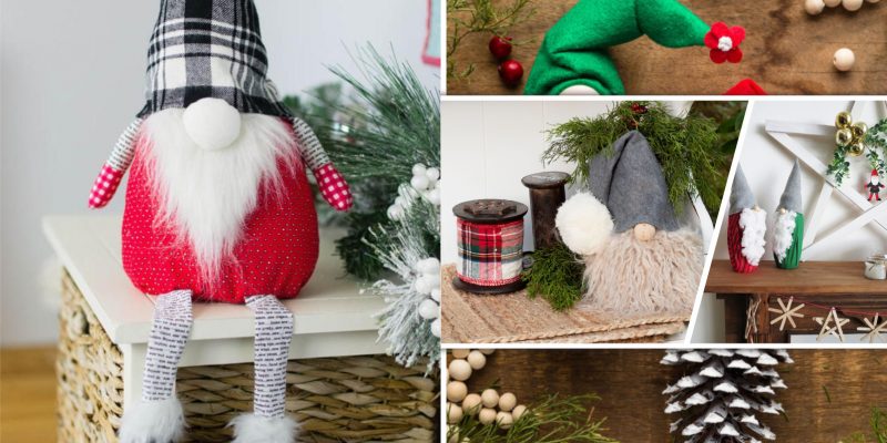 Gnome ornaments for your christmas decoration