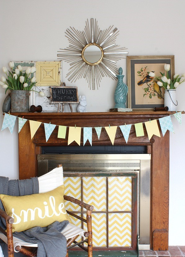 Layered-spring-mantel