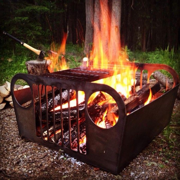 Old+jeep+fire+pit