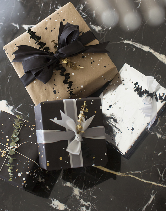 Paint-splattered-wrapping-paper-design