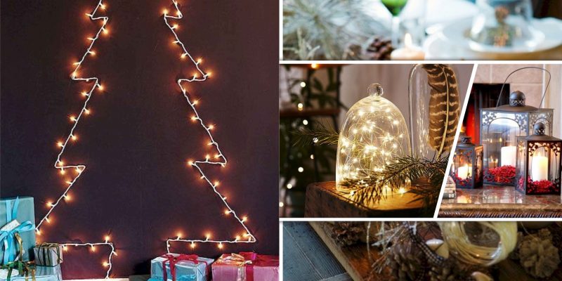 Perfect christmas lighting to enliven your home decor