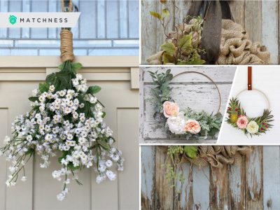 Pretty diy spring wreath ideas