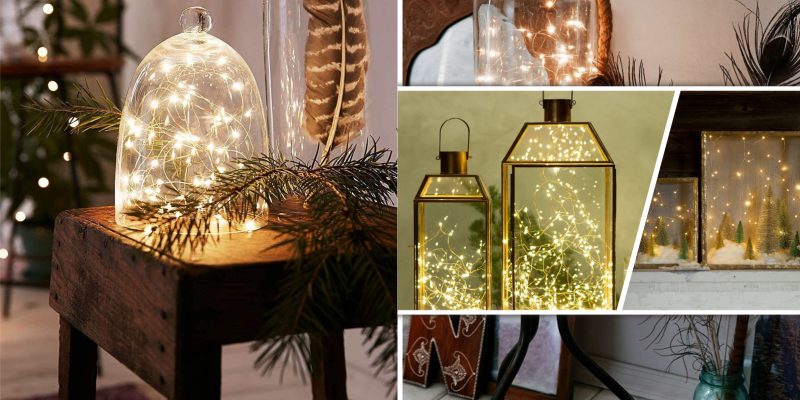 Pretty magical christmas fairy light ideas