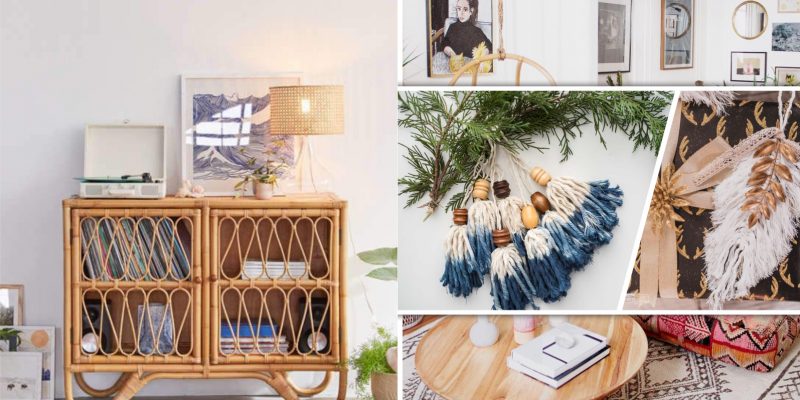Ways to apply bohemian decoration during winter