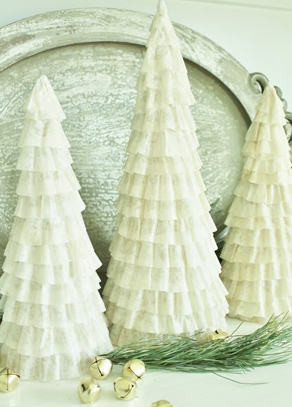 Coffee-filter-cone-trees
