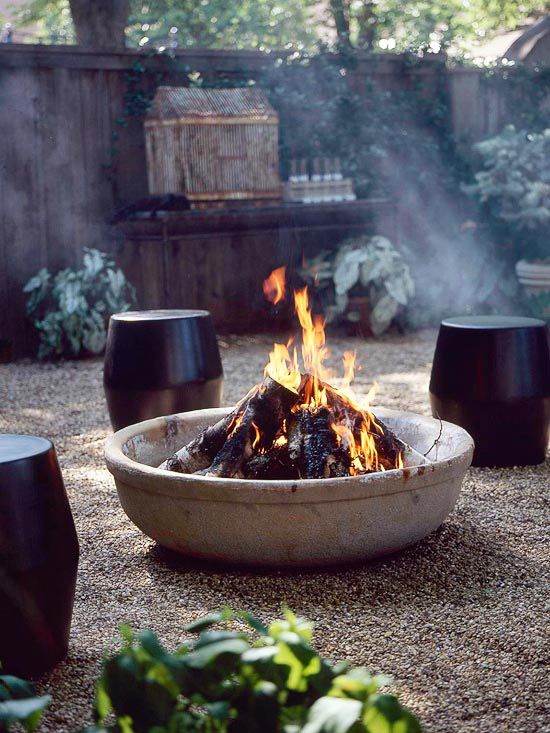 Concrete+backyard+fire+pit
