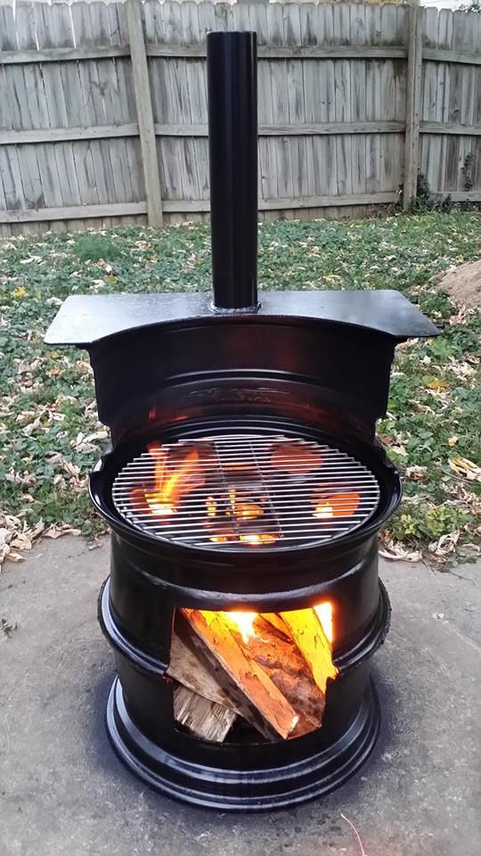 Gallon+drum+smoker+fire+pit