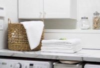 Laundry room storage shelves ideas to consider 13