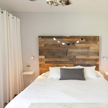 Pallet-headboard