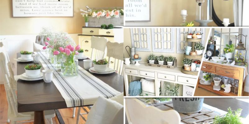 30 spring home decorations with farmhouse touches fi