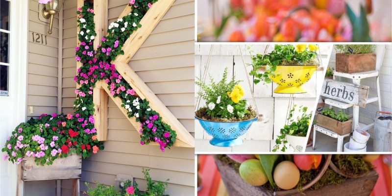 75 decorative planters to beautify your spring decoration 5