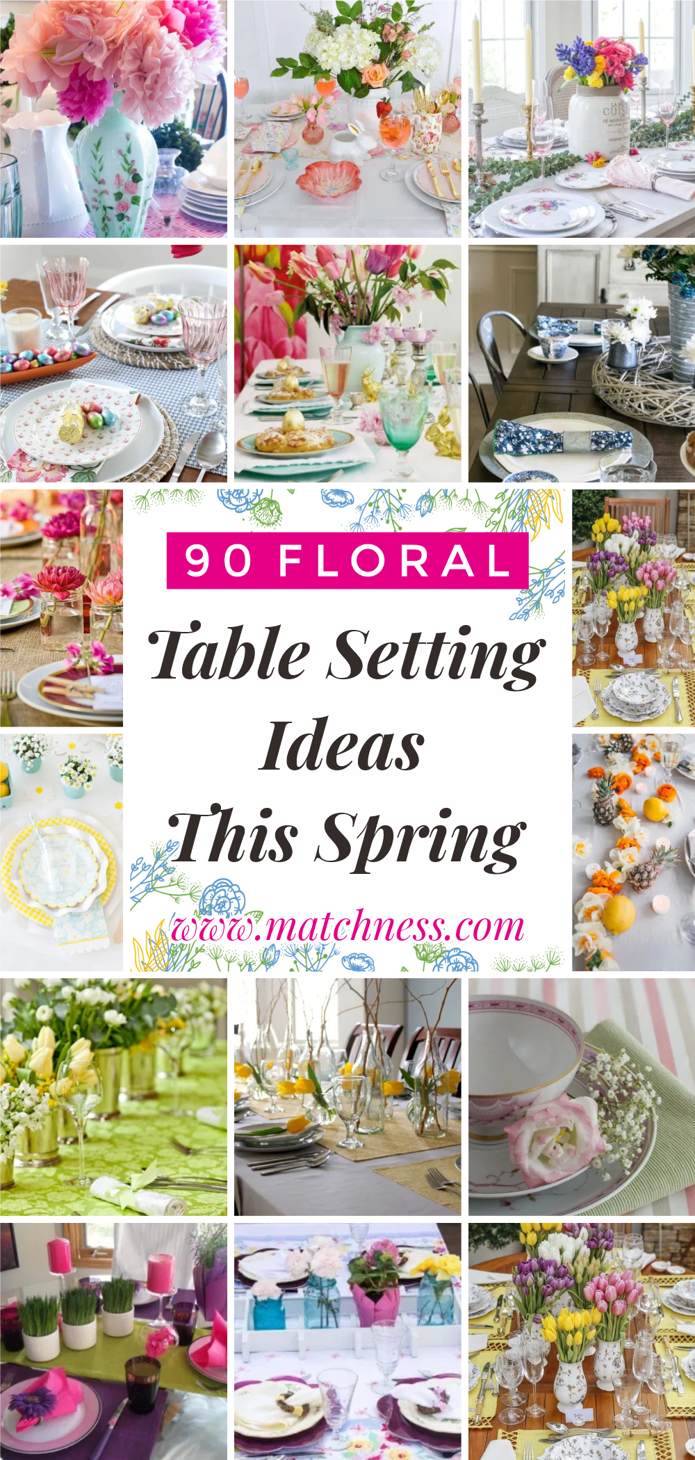 90 floral table setting ideas this spring1