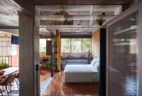 Apartment renovation done in bold shades and in realistic style 4