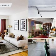 Apartment renovation done in bold shades and in realistic style 5