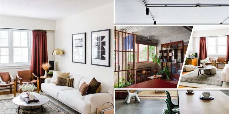Apartment renovation done in bold shades and in realistic style 5