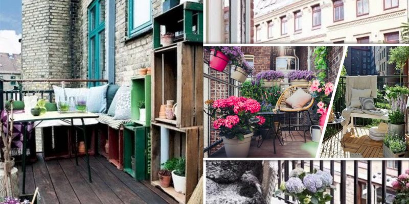 Balcony decor ideas with greenery and flowers to create a spring ambience fi