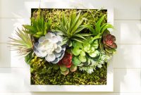 Balcony garden with wall planters