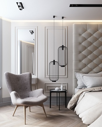 Blending accent chair Appealing Modern Bedroom Furniture Ideas To Create Favorite Space