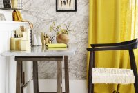 Bright yellow working space