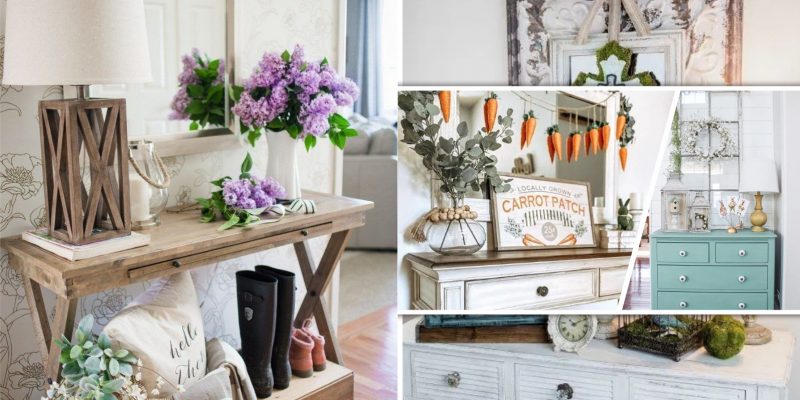 Bring the spring touches to your entryway with these 25 ideas 5