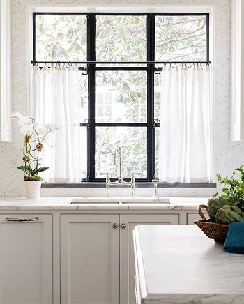 Café curtains Clever Upgrades Window Treatment Ideas For Perfect Spring