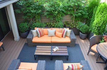 Elegant terrace garden with daunting landscape design to welcome spring 1