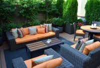 Elegant terrace garden with daunting landscape design to welcome spring 2