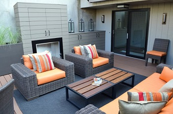 Elegant terrace garden with daunting landscape design to welcome spring 3